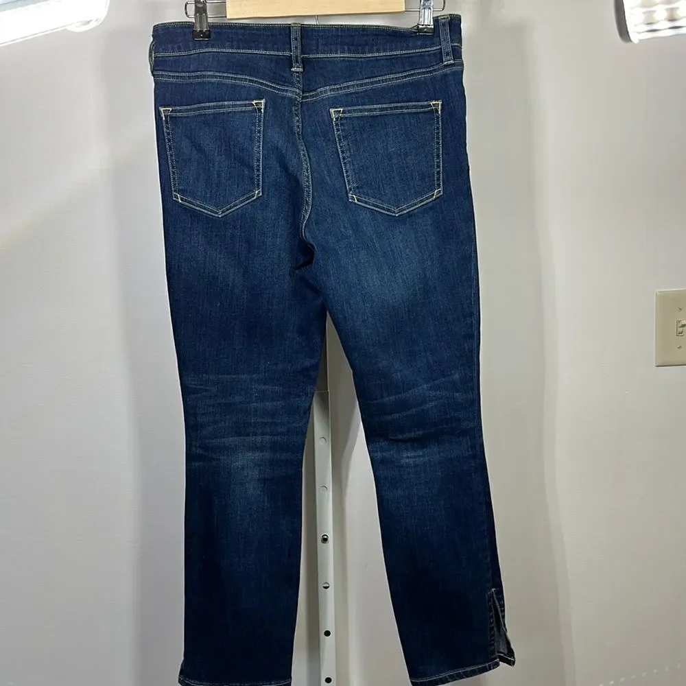 PILCRO AND THE LETTERPRESS ANTHROPOLOGIE Women’s Stet Slit Hem Jeans Blue 29